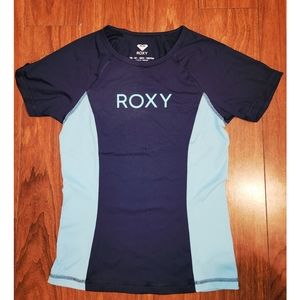 Women's roxy rash guard tshirt